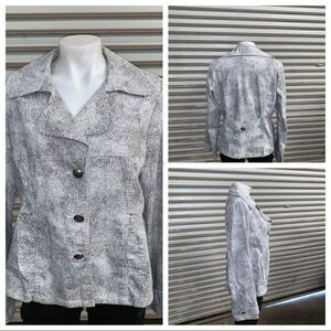 Ami button up blazer/jacket long sleeve